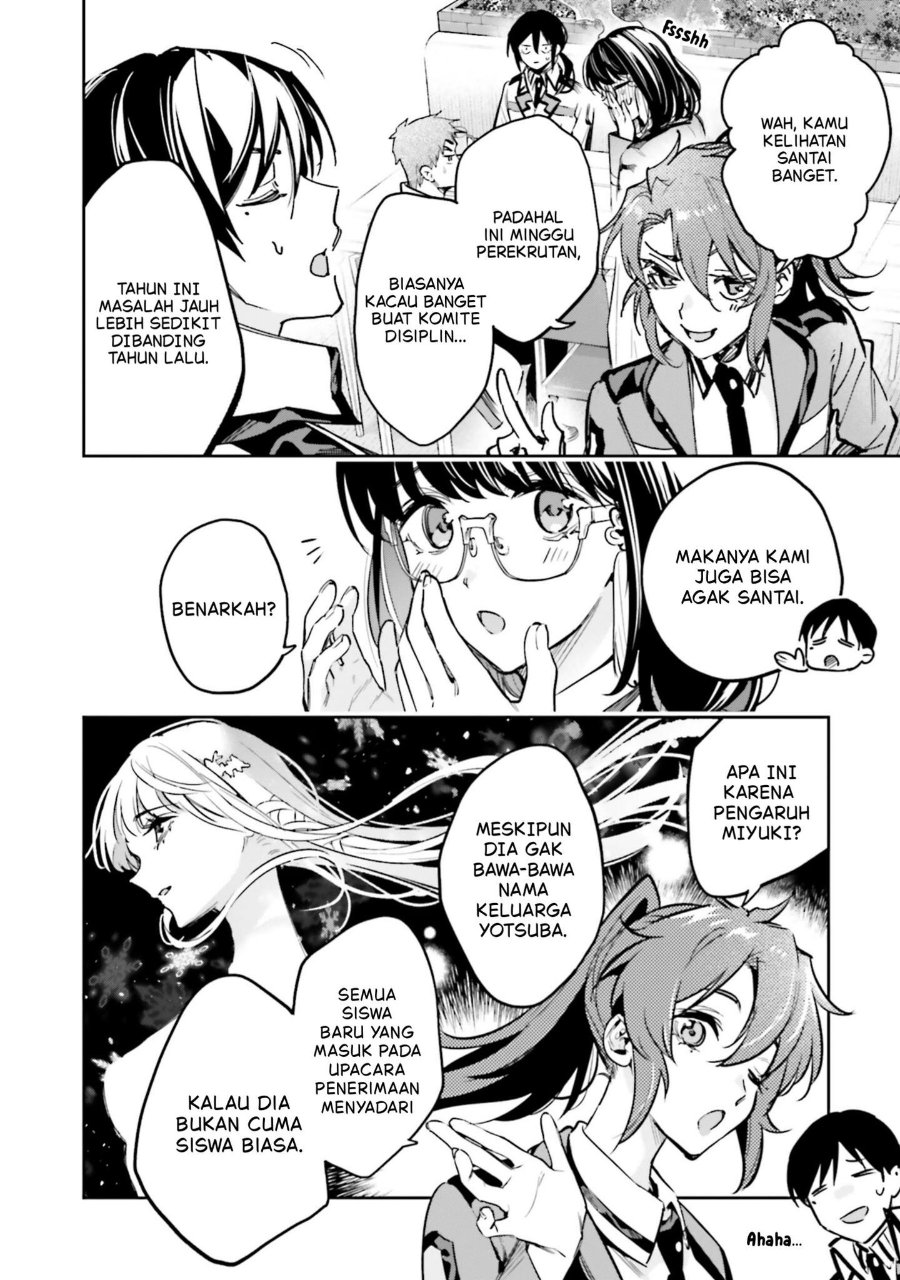 Baca Mahouka Koukou no Rettousei: Douran no Joshou-hen - Chapter 24 halaman 10