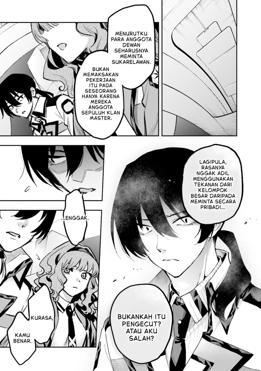 Baca Mahouka Koukou no Rettousei: Douran no Joshou-hen - Chapter 24 halaman 23