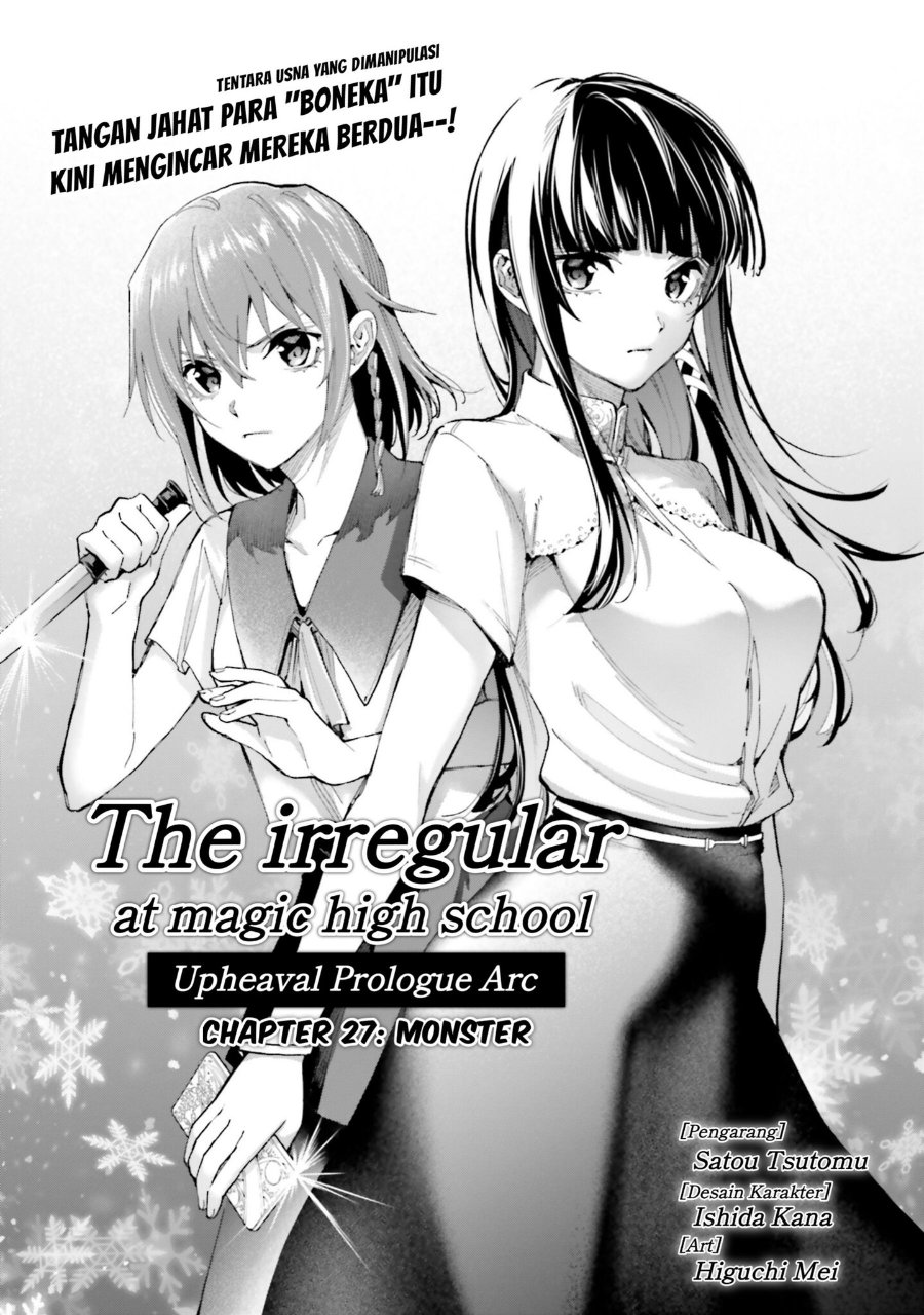 Baca Mahouka Koukou no Rettousei: Douran no Joshou-hen - Chapter 27 halaman 1