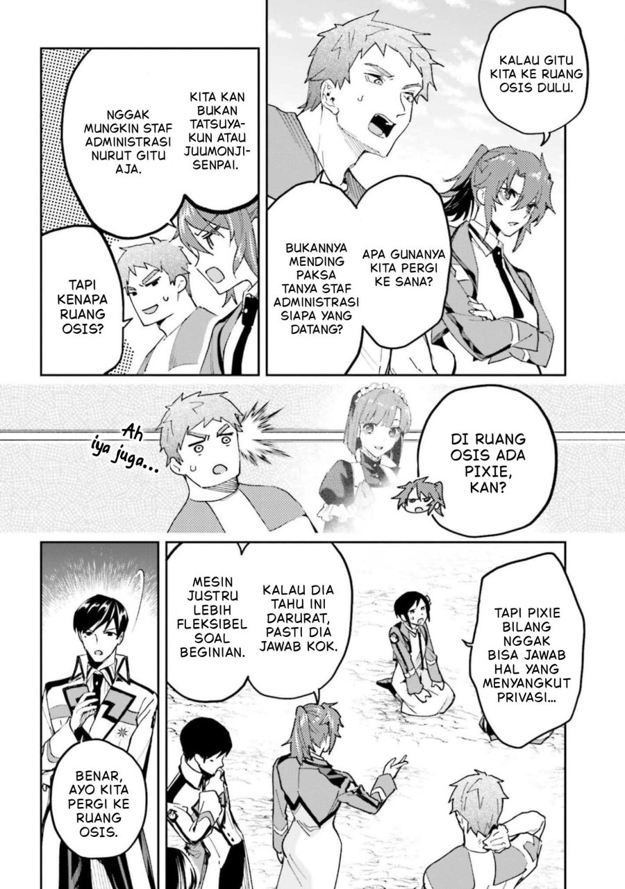 Baca Mahouka Koukou no Rettousei: Douran no Joshou-hen - Chapter 29 halaman 6