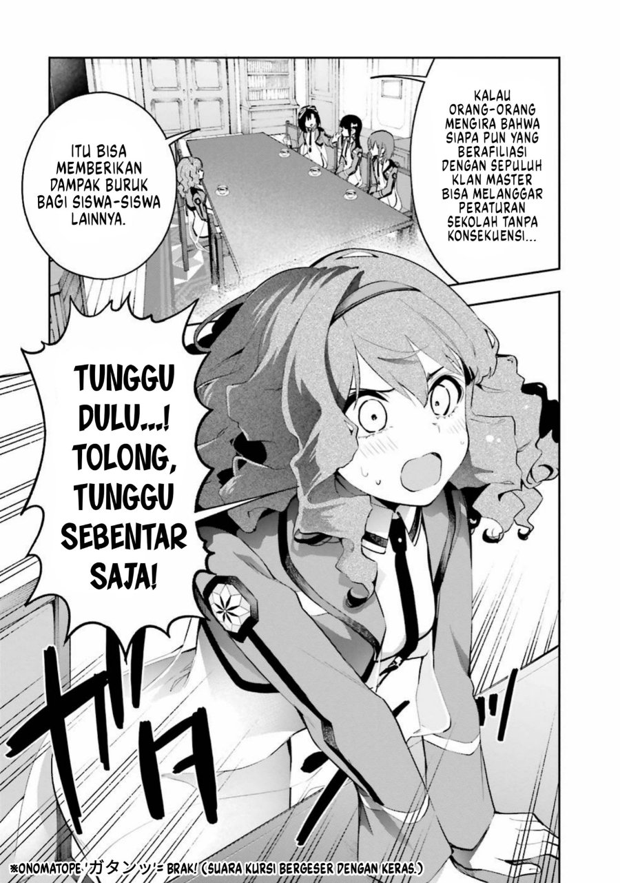 Baca Mahouka Koukou no Rettousei: Douran no Joshou-hen - Chapter 6 halaman 9