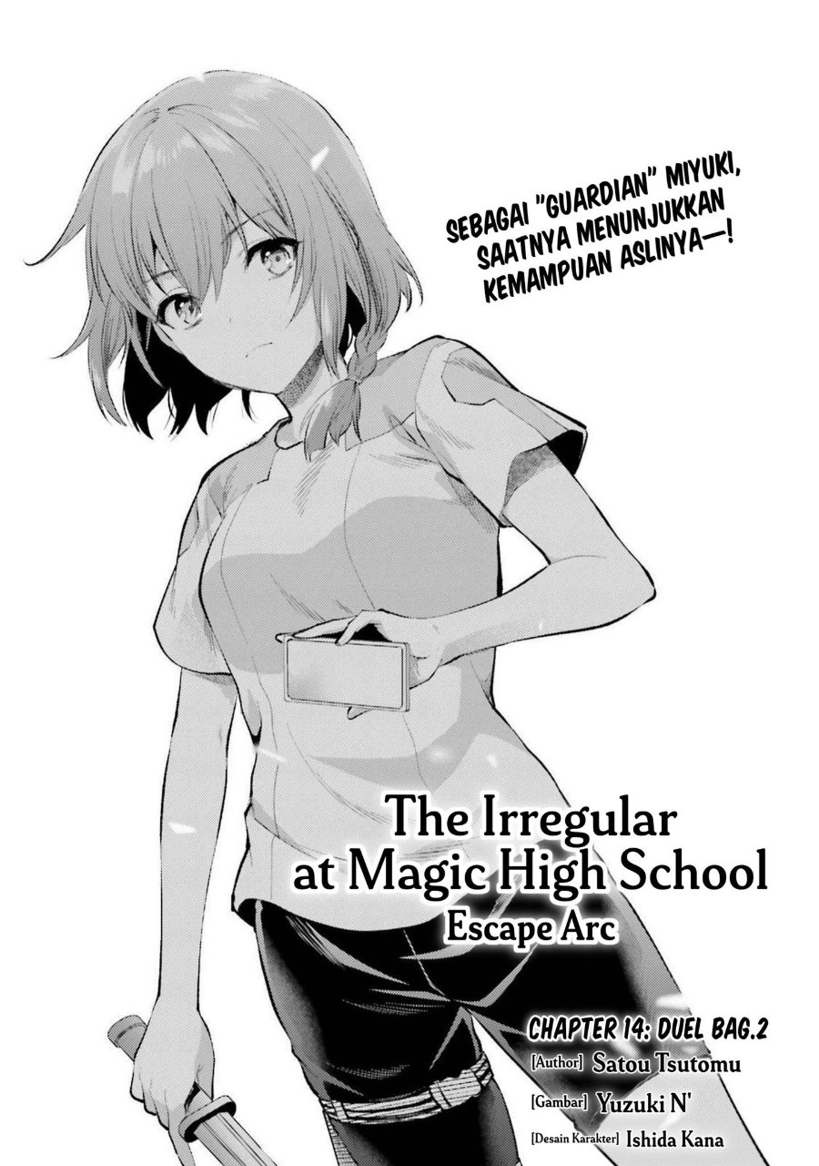 Baca Mahouka Koukou no Rettousei: Escape-hen - Chapter 14 halaman 1