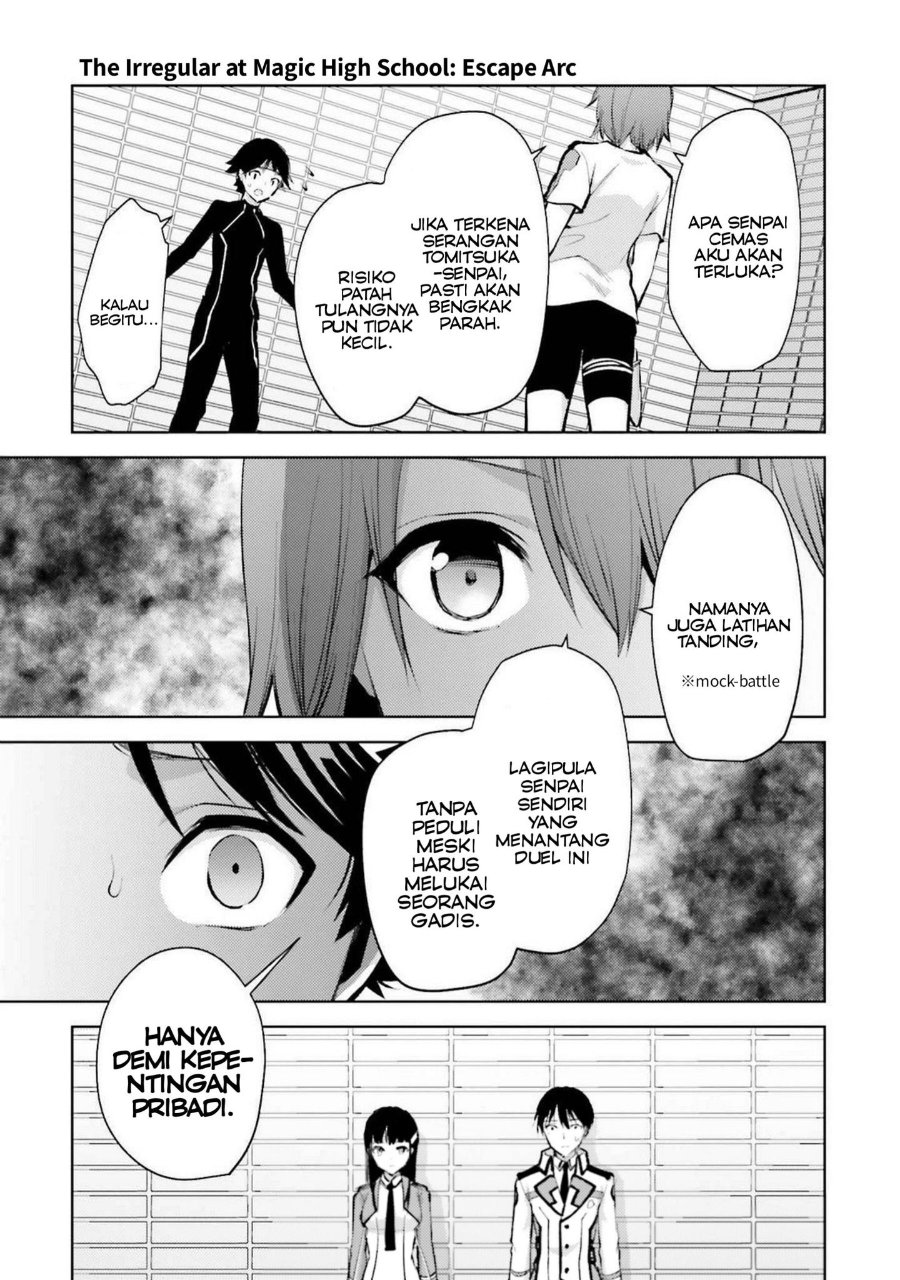 Baca Mahouka Koukou no Rettousei: Escape-hen - Chapter 14 halaman 3