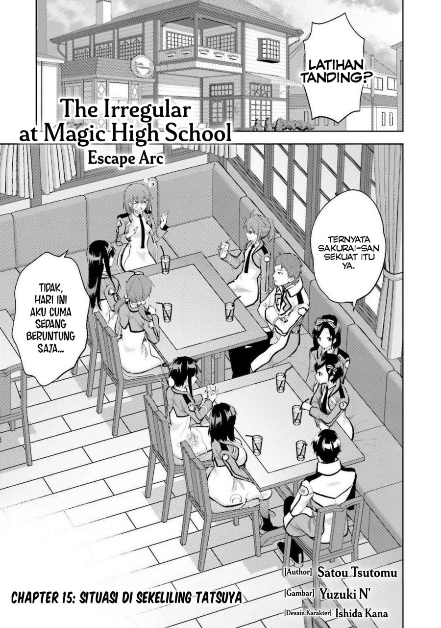 Baca Mahouka Koukou no Rettousei: Escape-hen - Chapter 15 halaman 1