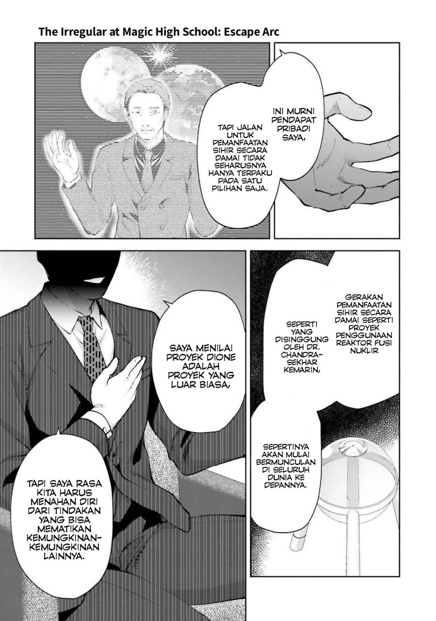Baca Mahouka Koukou no Rettousei: Escape-hen - Chapter 15 halaman 11