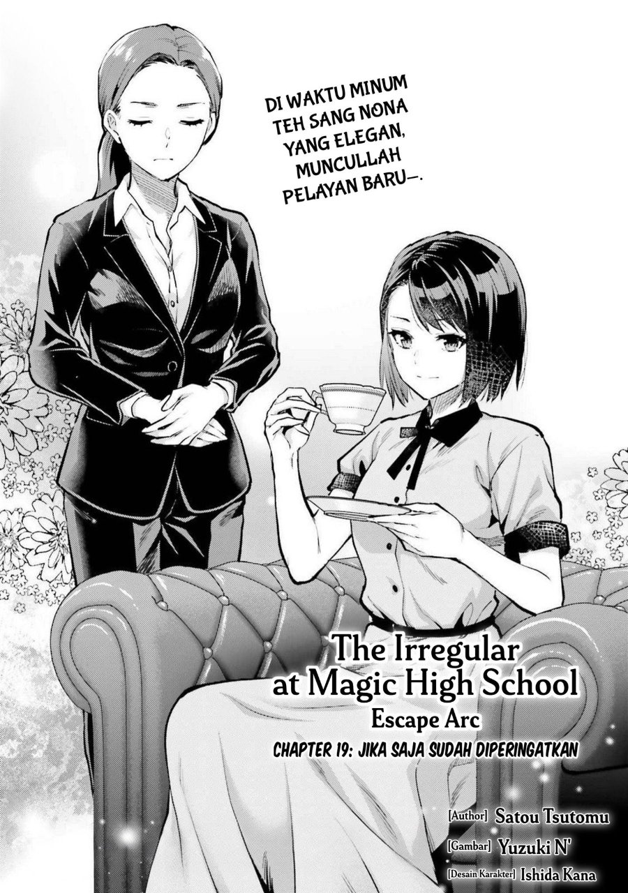 Baca Mahouka Koukou no Rettousei: Escape-hen - Chapter 19 halaman 1