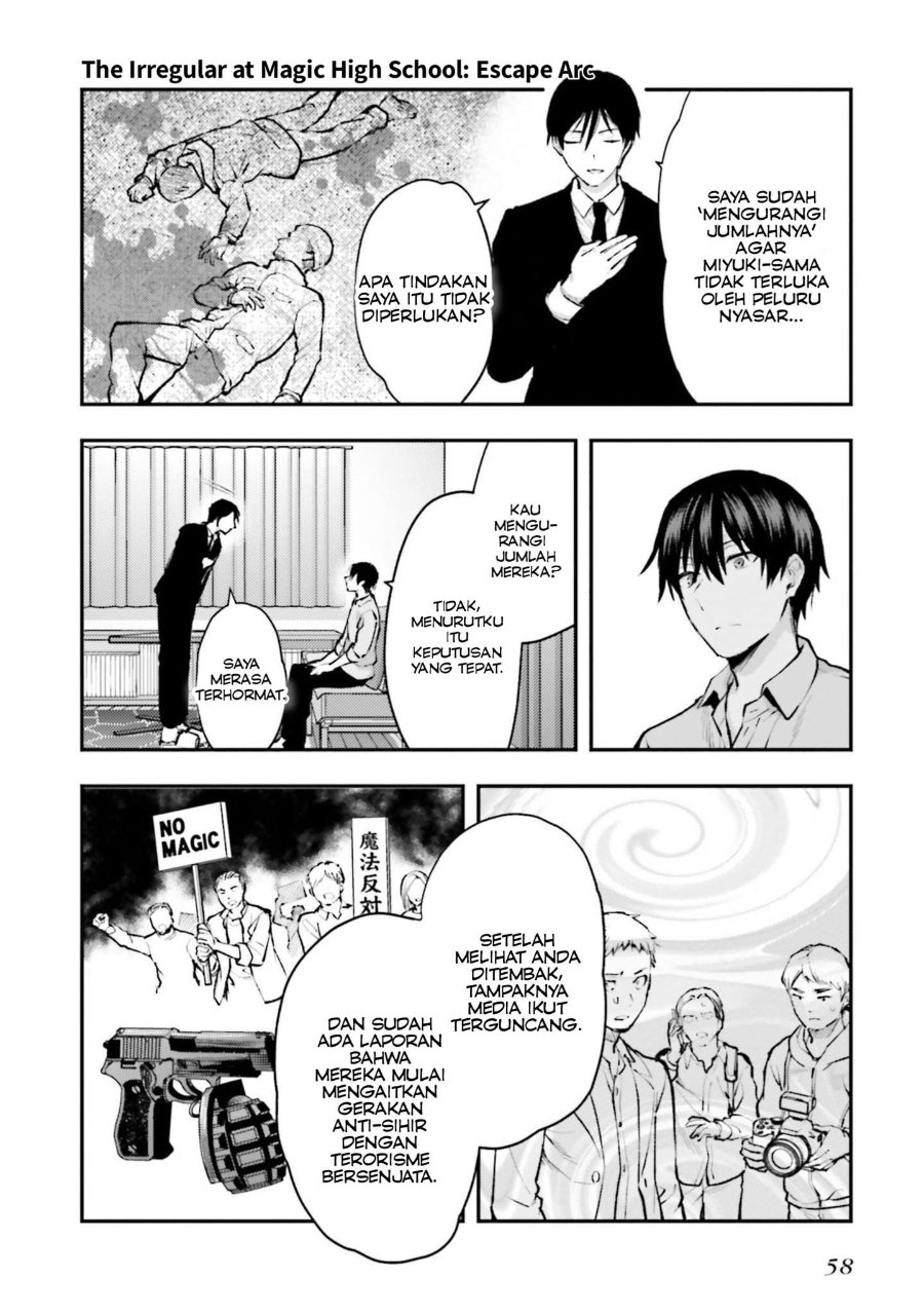 Baca Mahouka Koukou no Rettousei: Escape-hen - Chapter 2 halaman 21