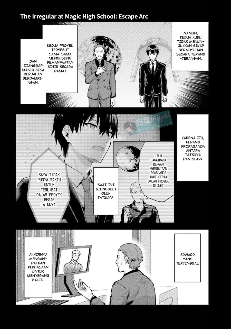 Baca Mahouka Koukou no Rettousei: Escape-hen - Chapter 25 halaman 4