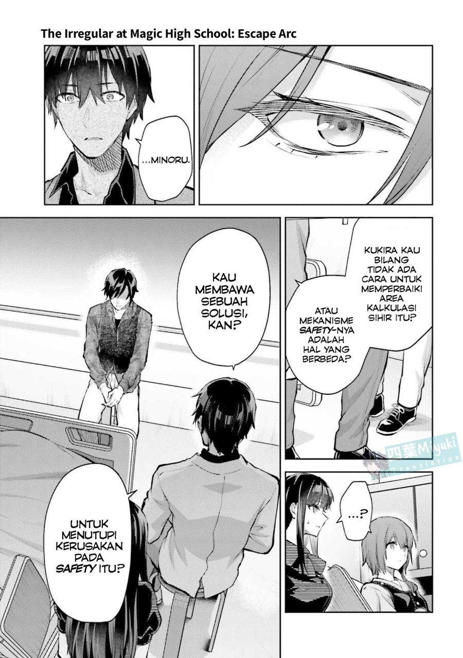 Baca Mahouka Koukou no Rettousei: Escape-hen - Chapter 27 halaman 12