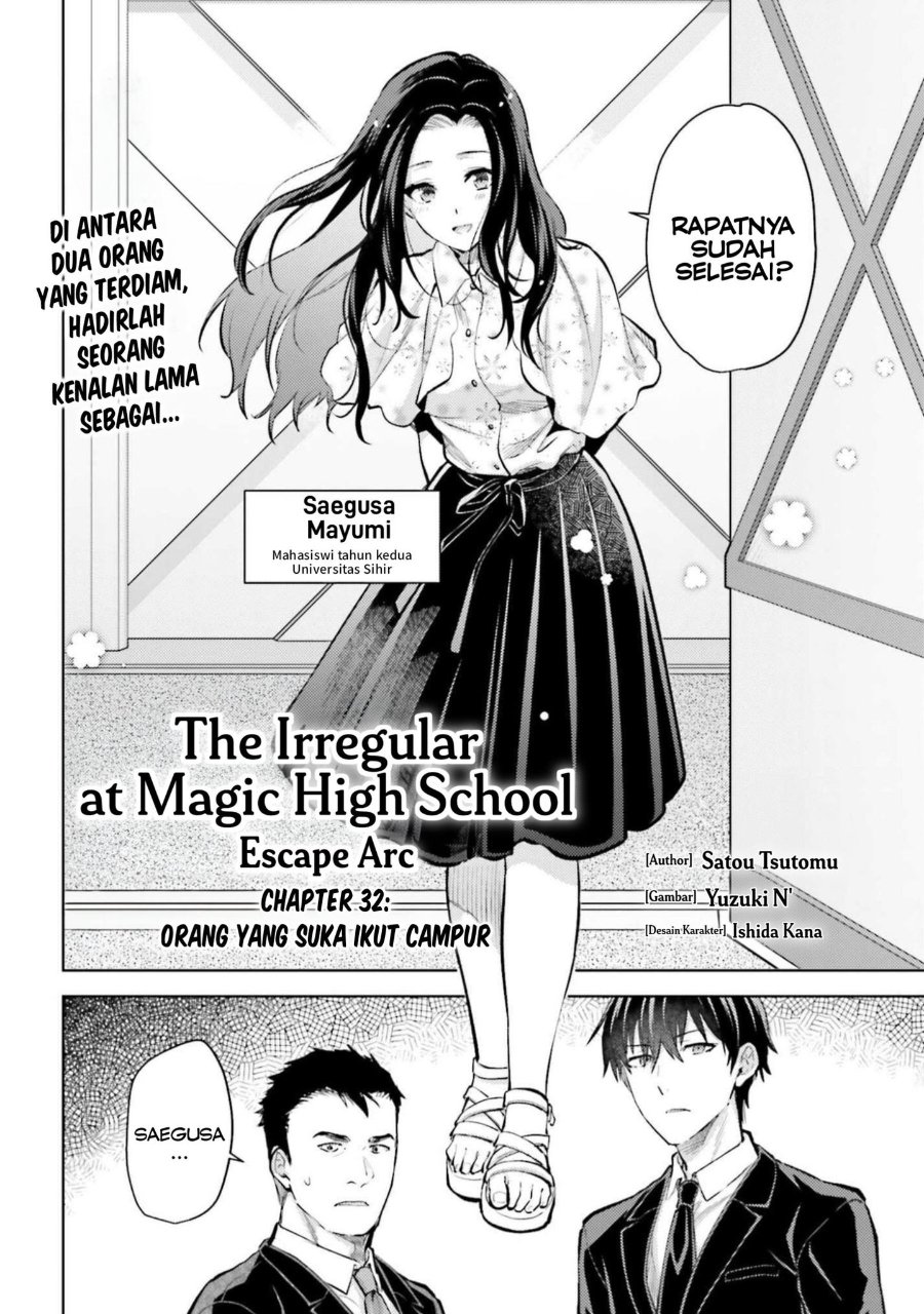 Baca Mahouka Koukou no Rettousei: Escape-hen - Chapter 32 halaman 2