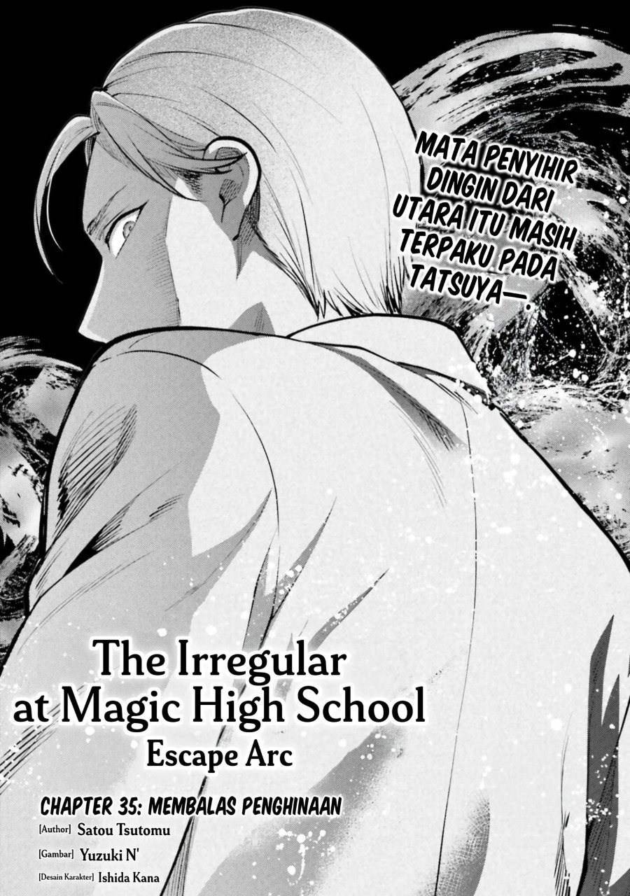 Baca Mahouka Koukou no Rettousei: Escape-hen - Chapter 35 halaman 1