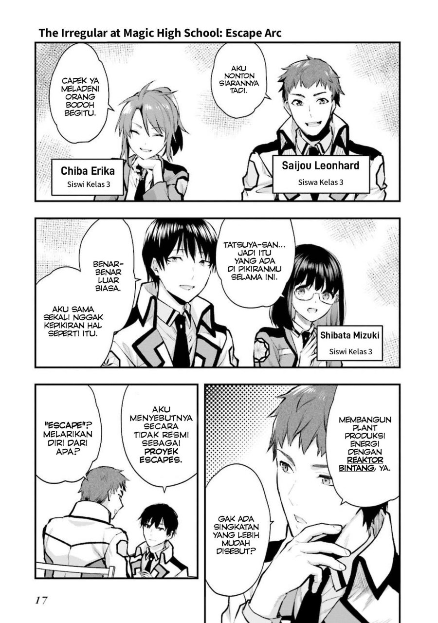Baca Mahouka Koukou no Rettousei: Escape-hen - Chapter 5 halaman 17