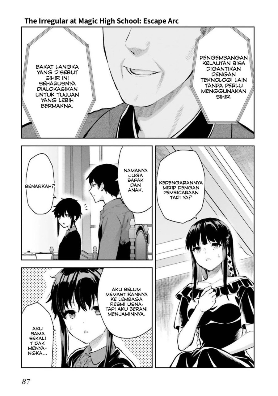 Baca Mahouka Koukou no Rettousei: Escape-hen - Chapter 8 halaman 19
