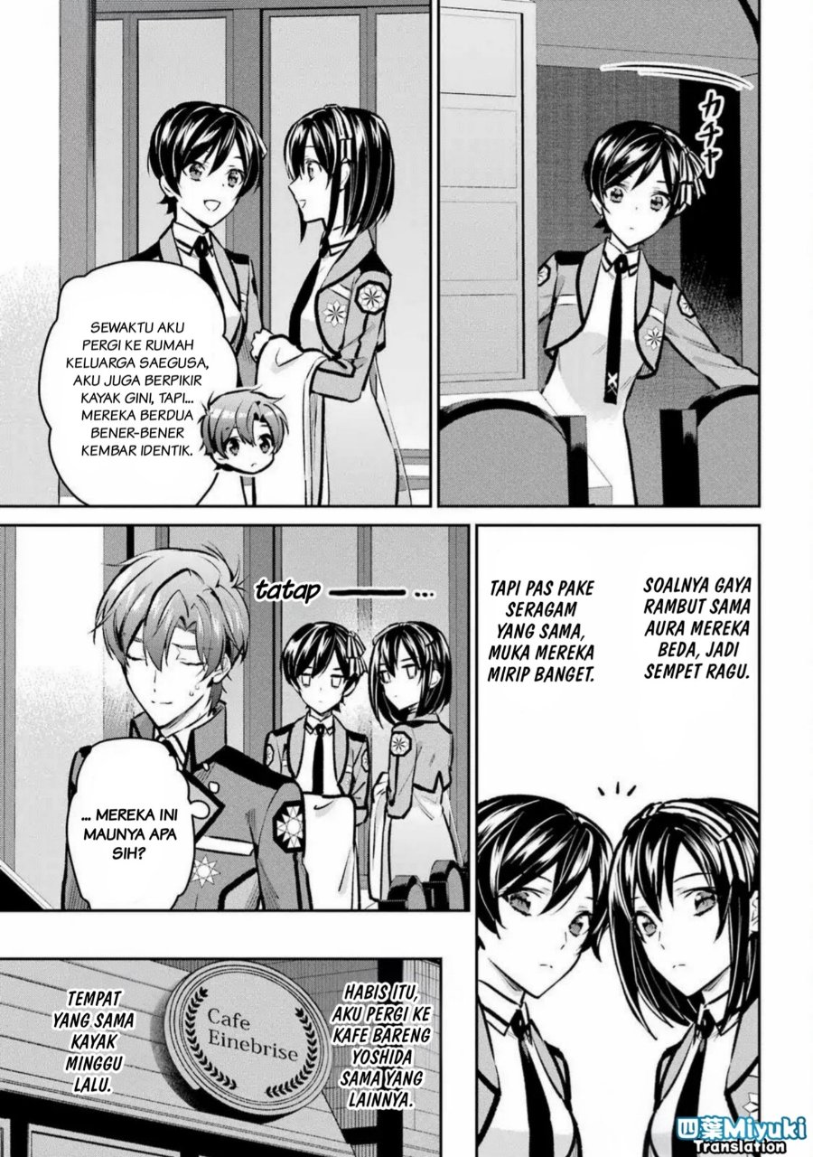 Baca Mahouka Koukou no Rettousei - Ichijou Masaki Tenkou-hen - Chapter 5 halaman 29