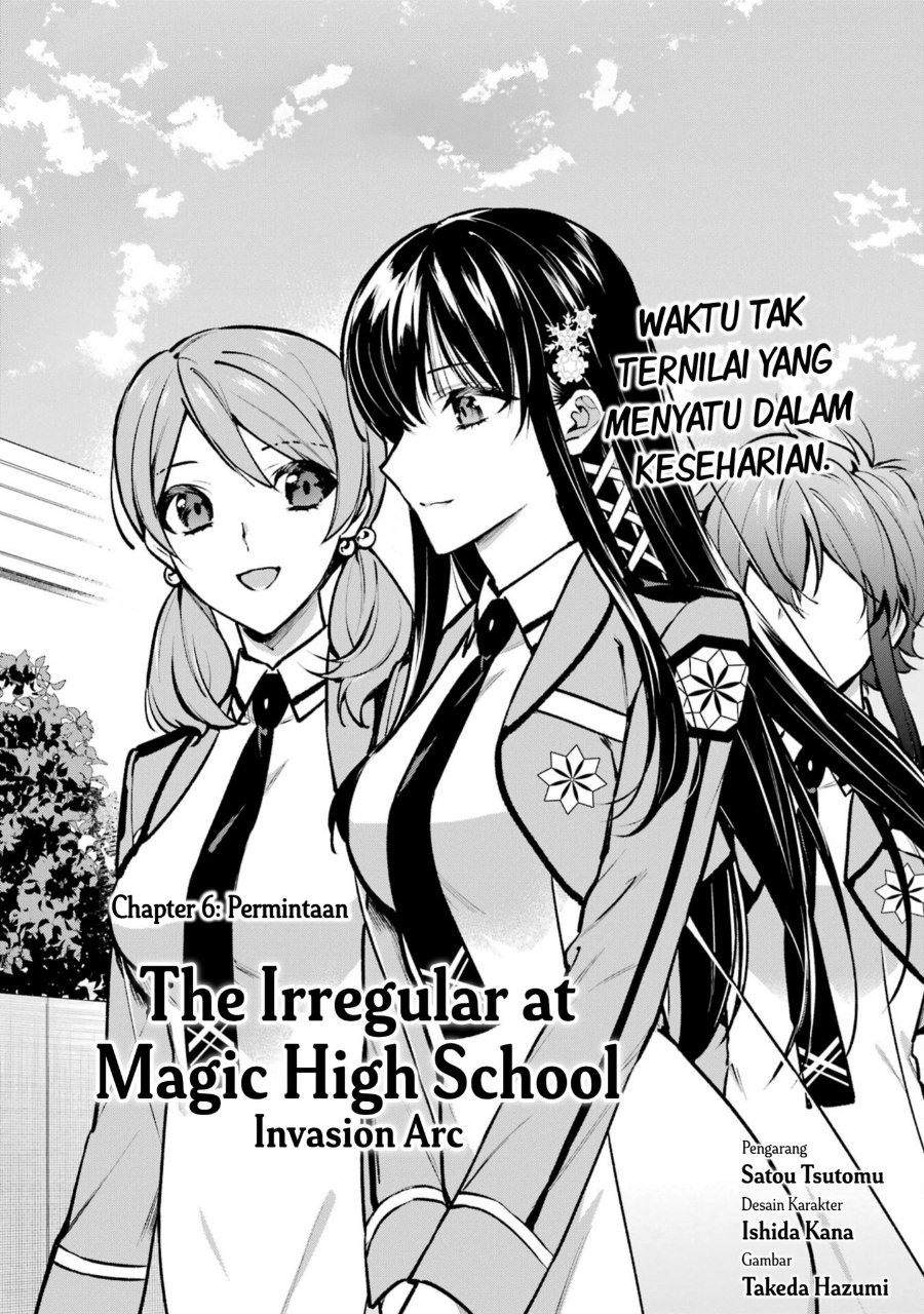 Baca Mahouka Koukou no Rettousei - Invasion-hen - Chapter 6 halaman 1