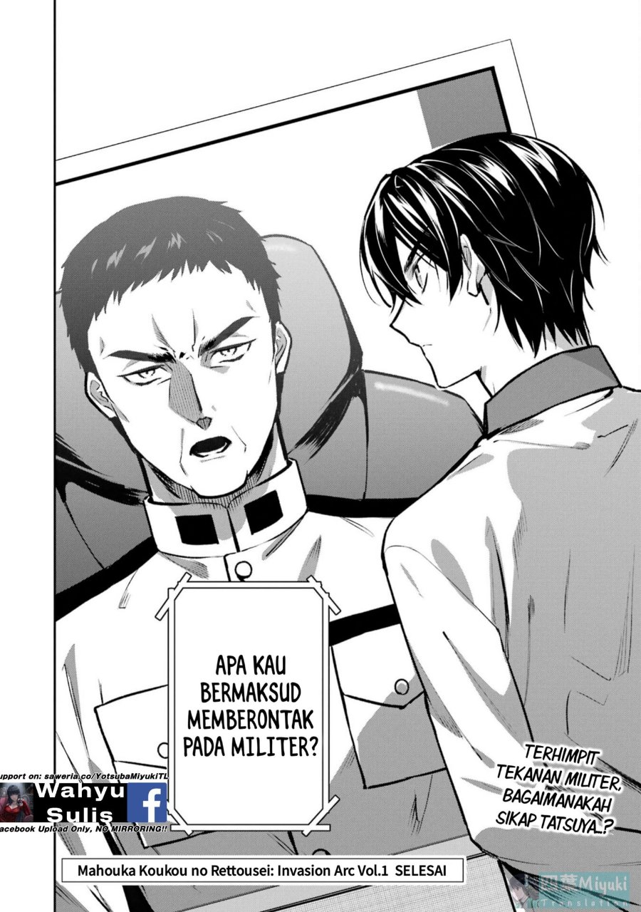 Baca Mahouka Koukou no Rettousei - Invasion-hen - Chapter 6 halaman 31