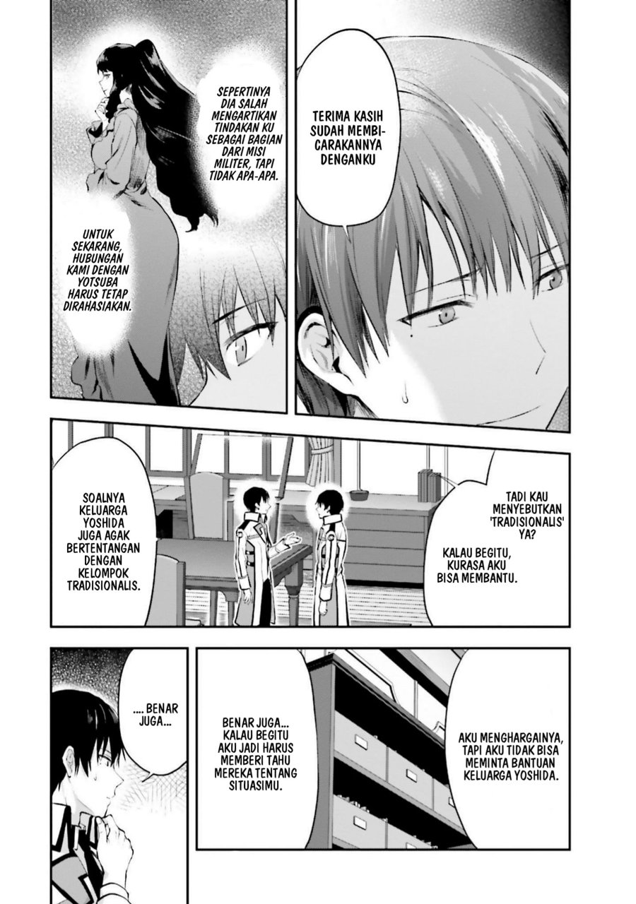 Baca Mahouka Koukou no Rettousei: Koto Nairan-hen - Chapter 10 halaman 19