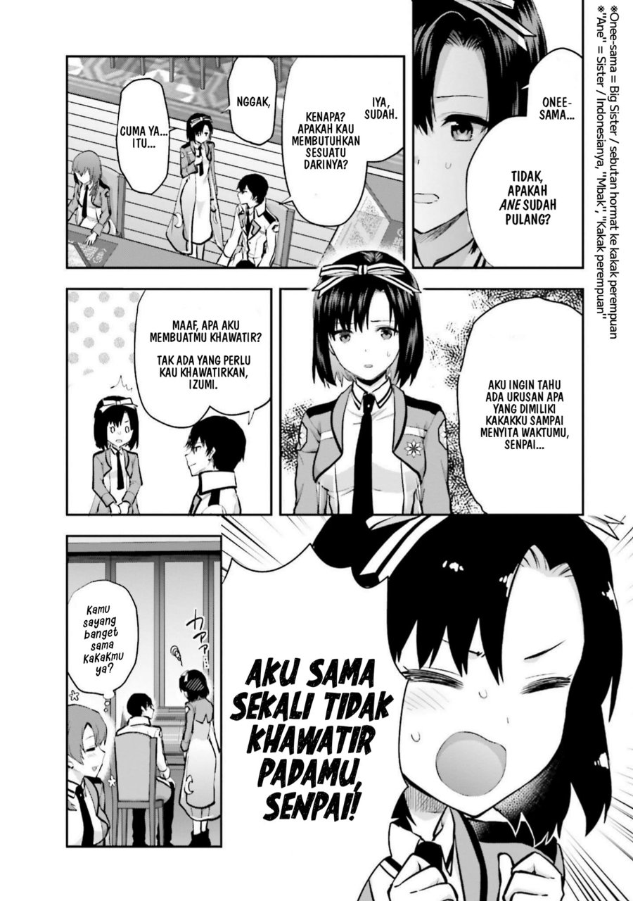 Baca Mahouka Koukou no Rettousei: Koto Nairan-hen - Chapter 15 halaman 4