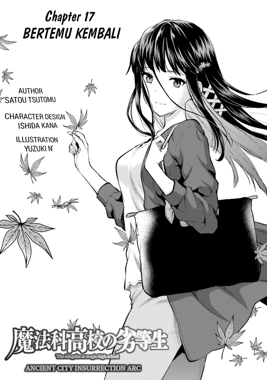 Baca Mahouka Koukou no Rettousei: Koto Nairan-hen - Chapter 17 halaman 1