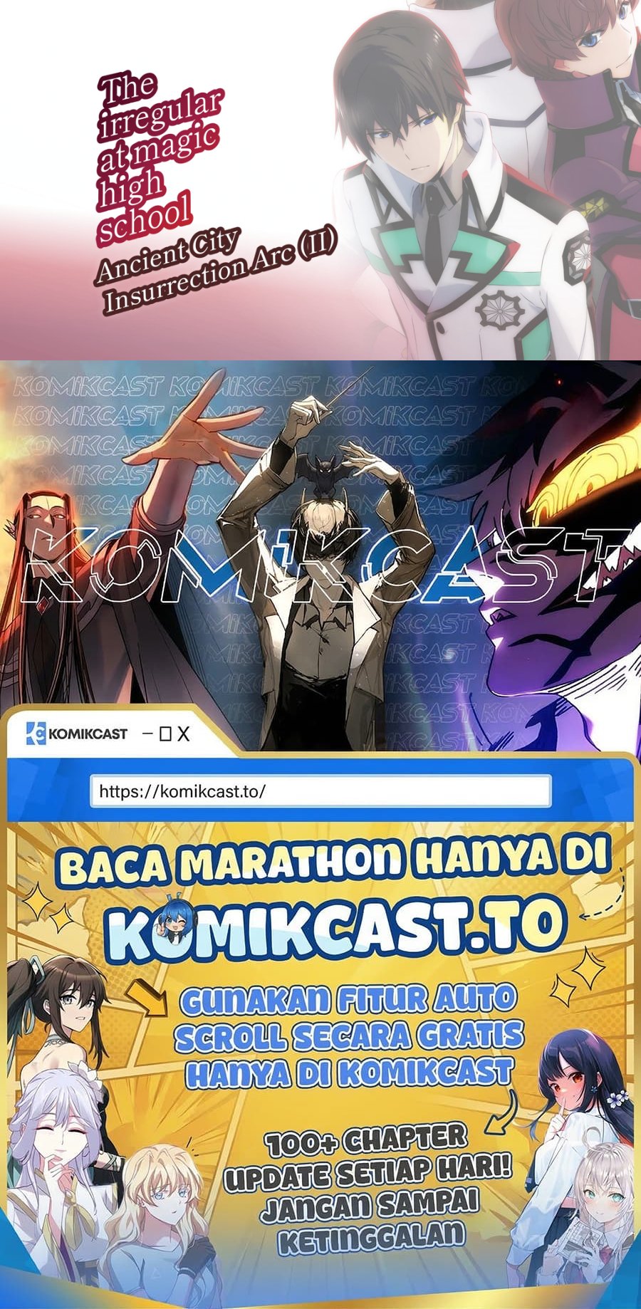 Baca Mahouka Koukou no Rettousei: Koto Nairan-hen - Chapter 18 halaman 22