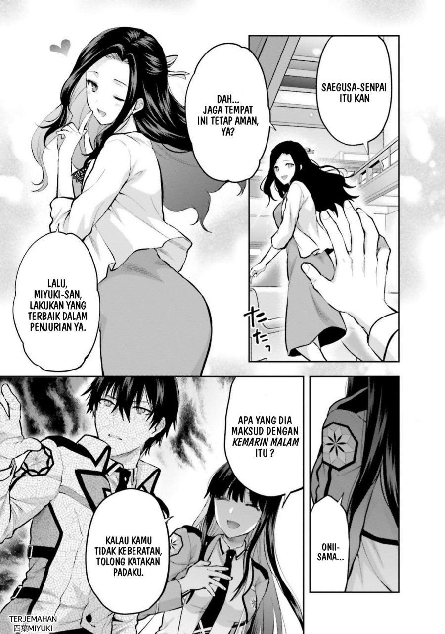 Baca Mahouka Koukou no Rettousei: Koto Nairan-hen - Chapter 35 halaman 14