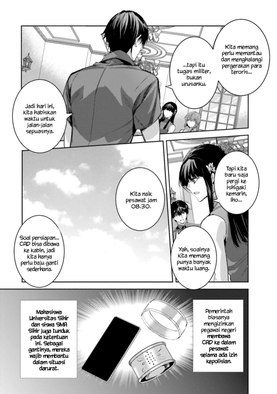 Baca Mahouka Koukou no Rettousei - Nankai Soujou-hen - Chapter 9 halaman 22