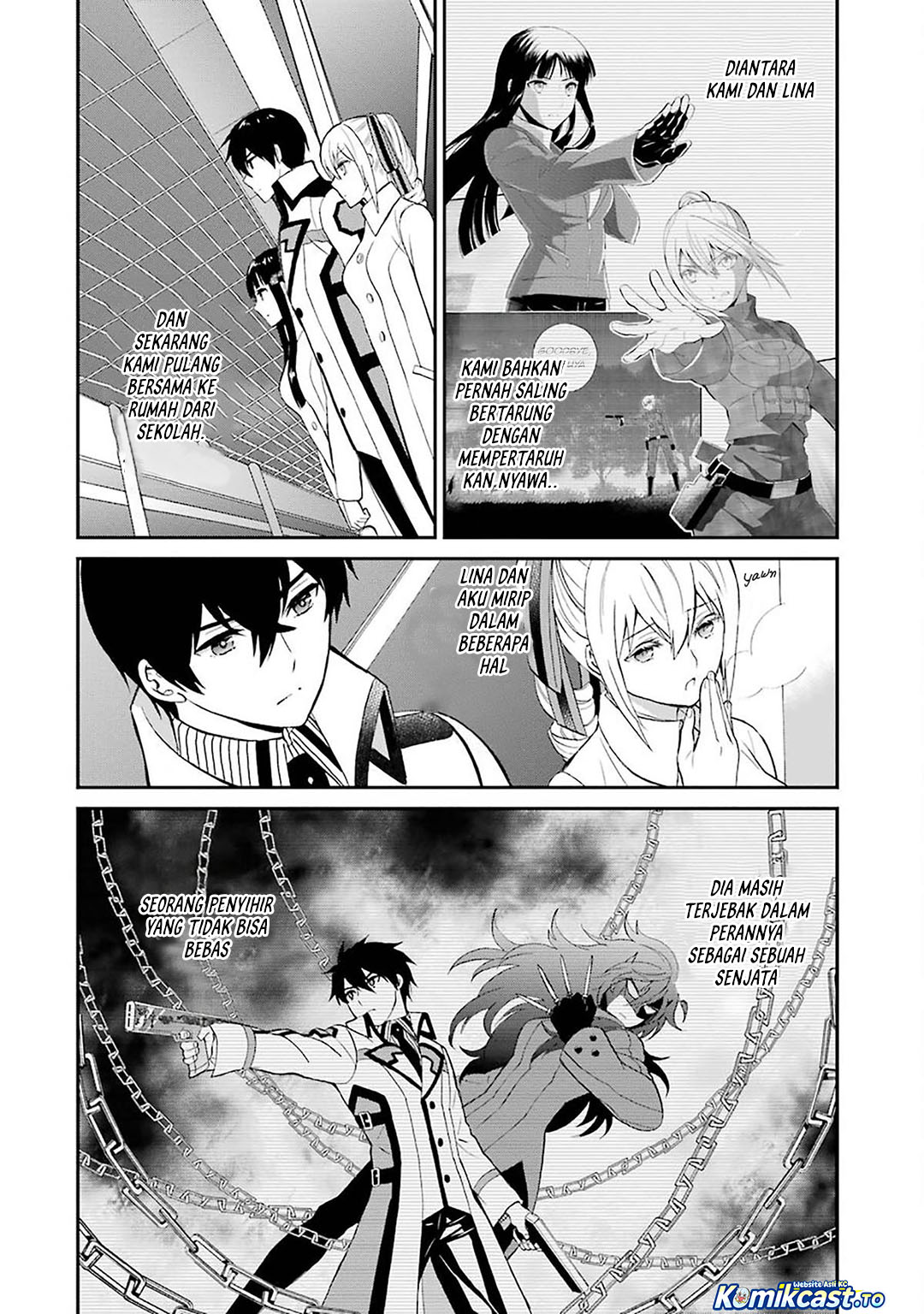 Baca Mahouka Koukou no Rettousei: Raihousha-hen - Chapter 20 halaman 11