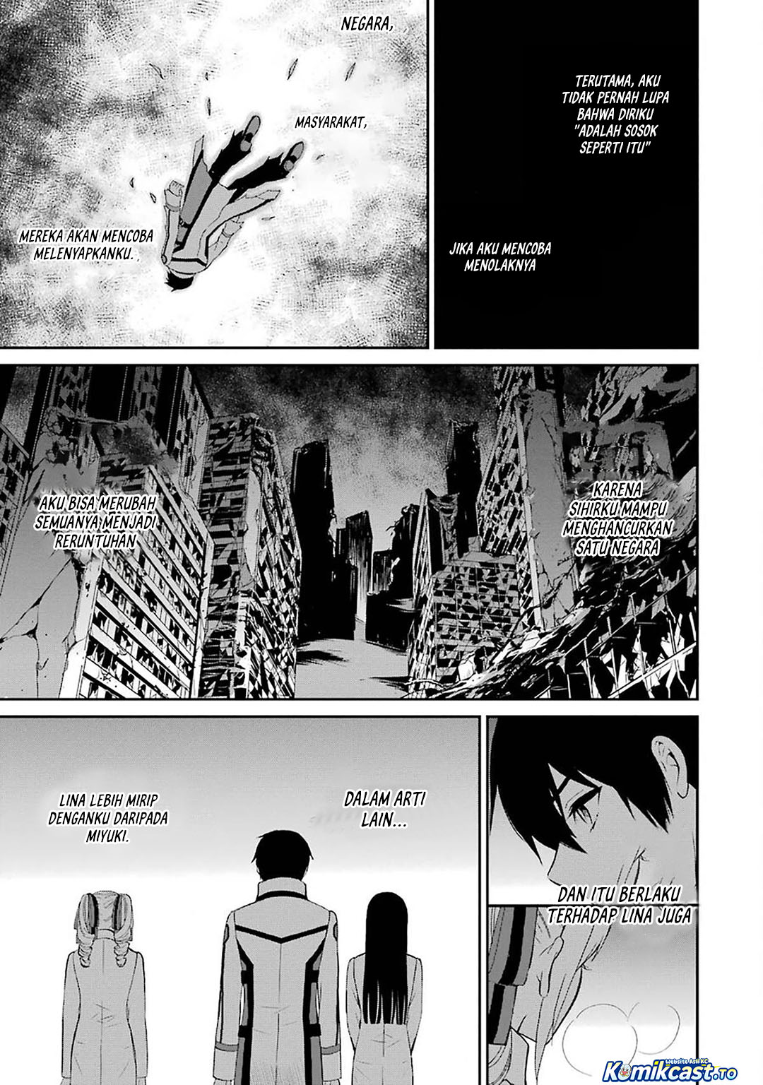 Baca Mahouka Koukou no Rettousei: Raihousha-hen - Chapter 20 halaman 12