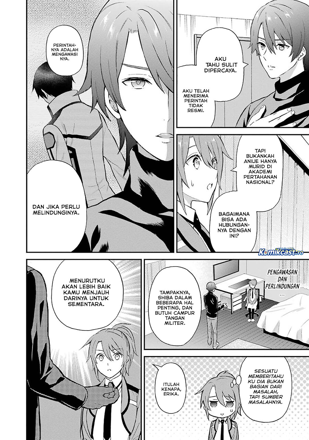Baca Mahouka Koukou no Rettousei: Raihousha-hen - Chapter 21 halaman 13