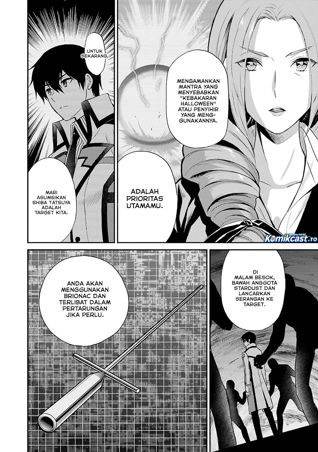 Baca Mahouka Koukou no Rettousei: Raihousha-hen - Chapter 21 halaman 7