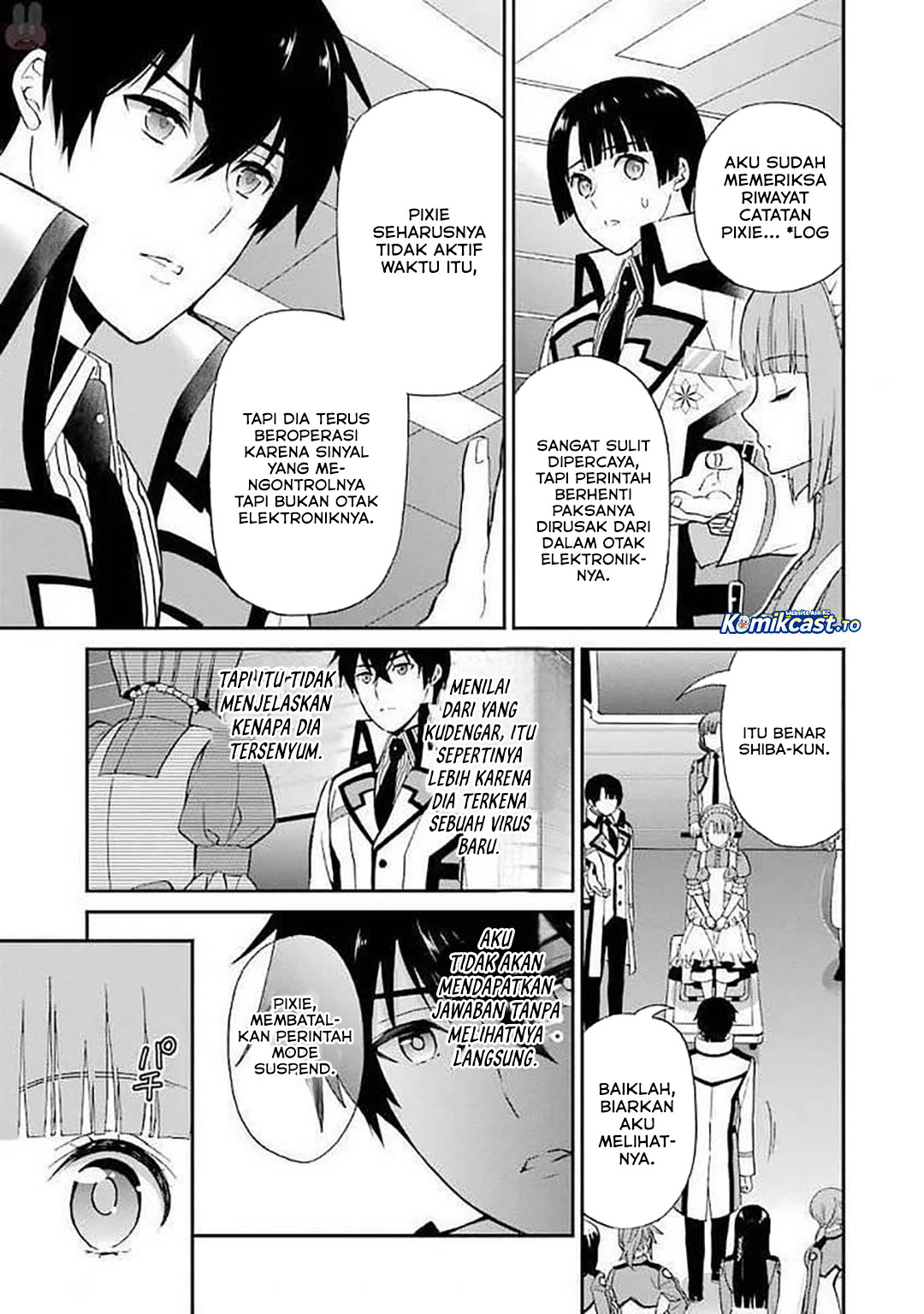 Baca Mahouka Koukou no Rettousei: Raihousha-hen - Chapter 22 halaman 12