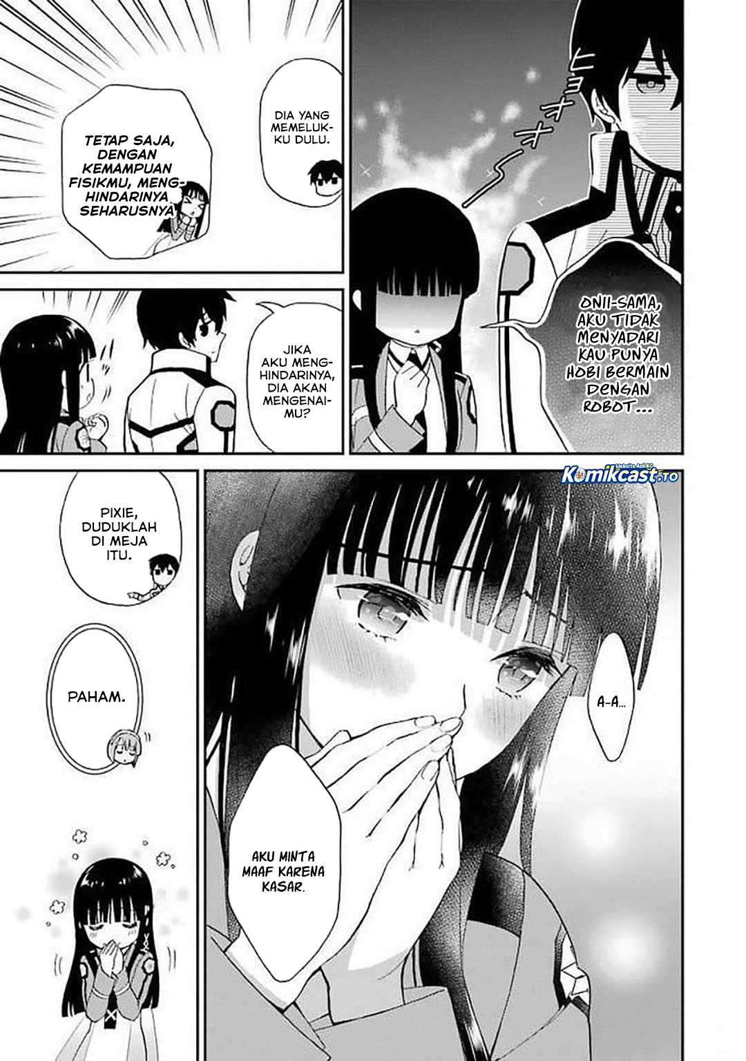 Baca Mahouka Koukou no Rettousei: Raihousha-hen - Chapter 22 halaman 16