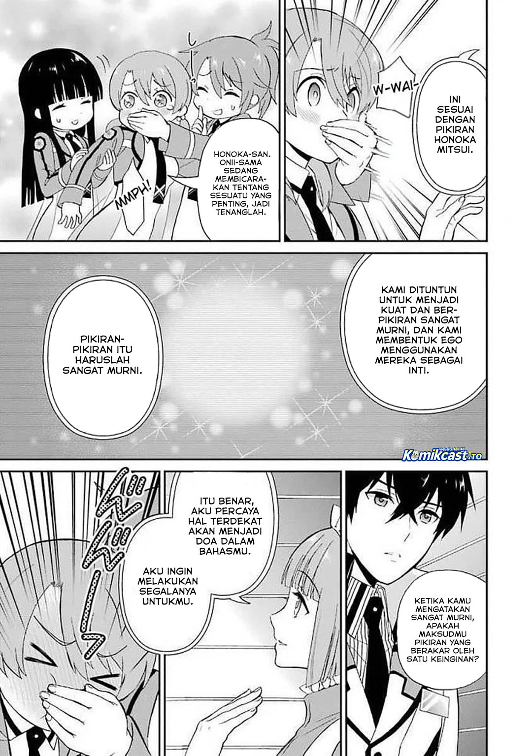 Baca Mahouka Koukou no Rettousei: Raihousha-hen - Chapter 22 halaman 24