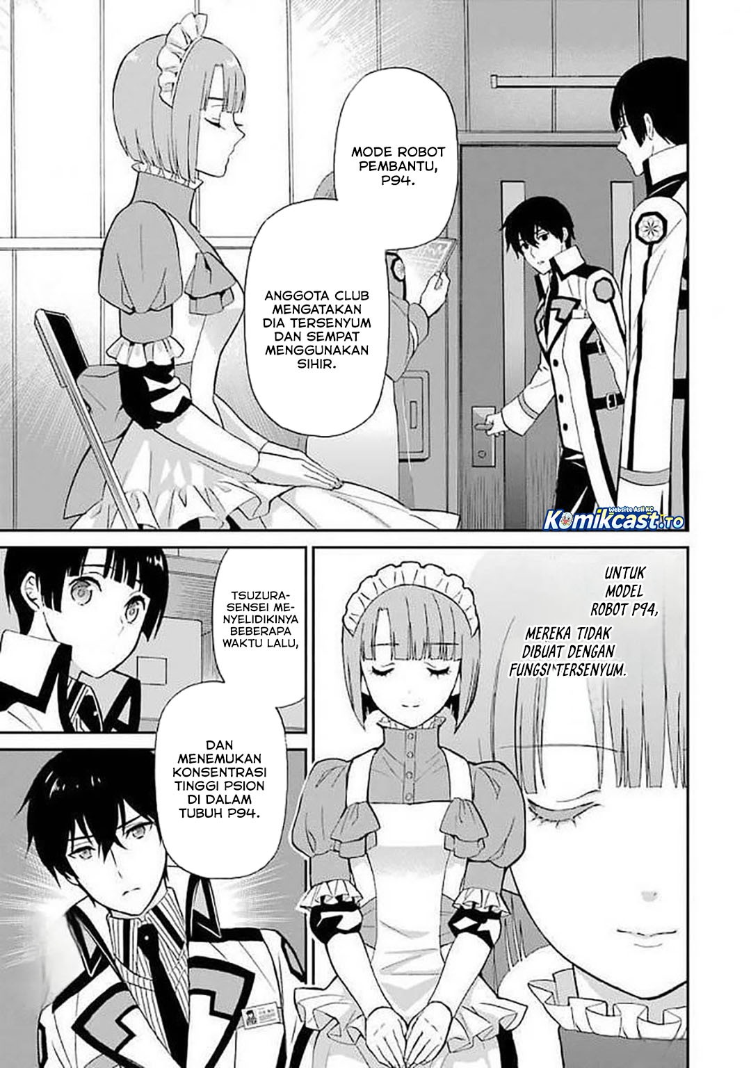Baca Mahouka Koukou no Rettousei: Raihousha-hen - Chapter 22 halaman 6