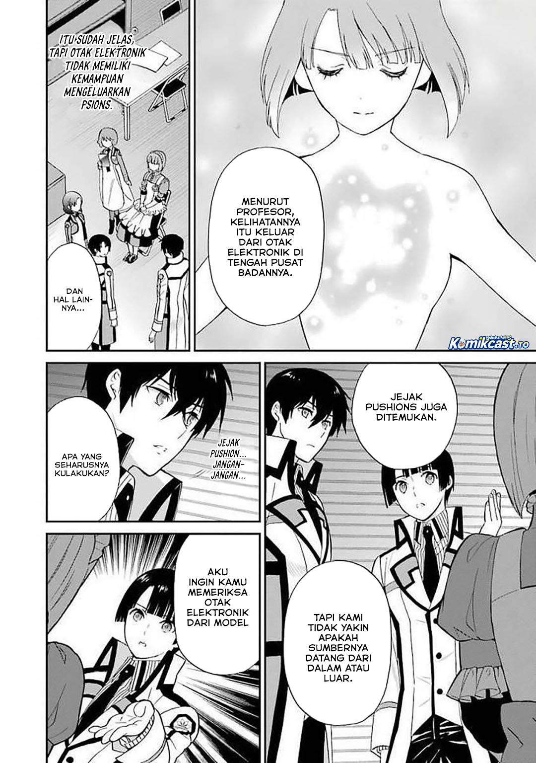 Baca Mahouka Koukou no Rettousei: Raihousha-hen - Chapter 22 halaman 7