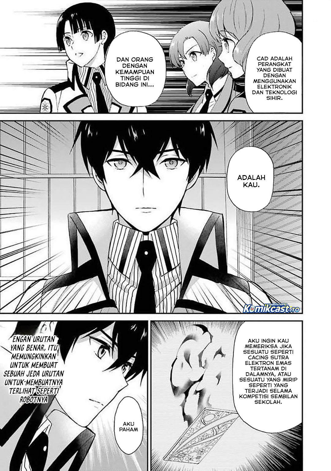 Baca Mahouka Koukou no Rettousei: Raihousha-hen - Chapter 22 halaman 8