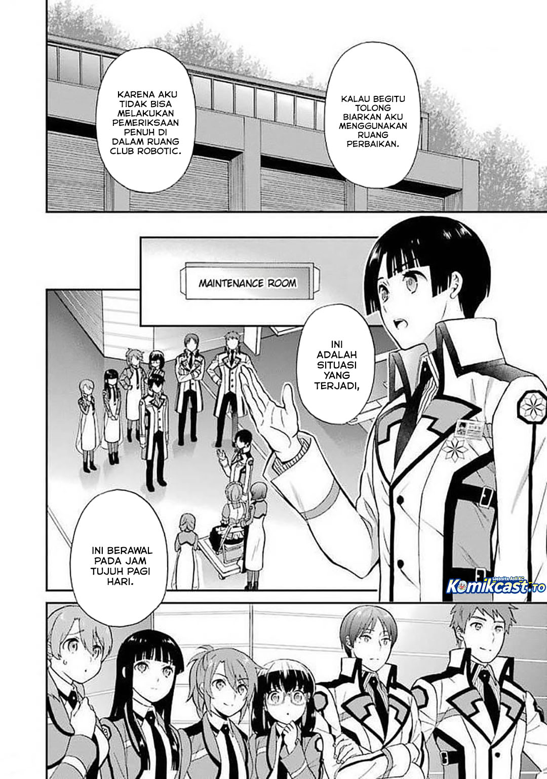Baca Mahouka Koukou no Rettousei: Raihousha-hen - Chapter 22 halaman 9