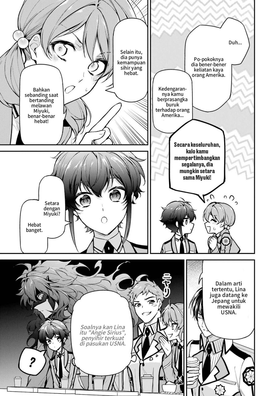 Baca Mahouka Koukou no Rettousei: Shizoku Kaigi-hen - Chapter 24 halaman 11