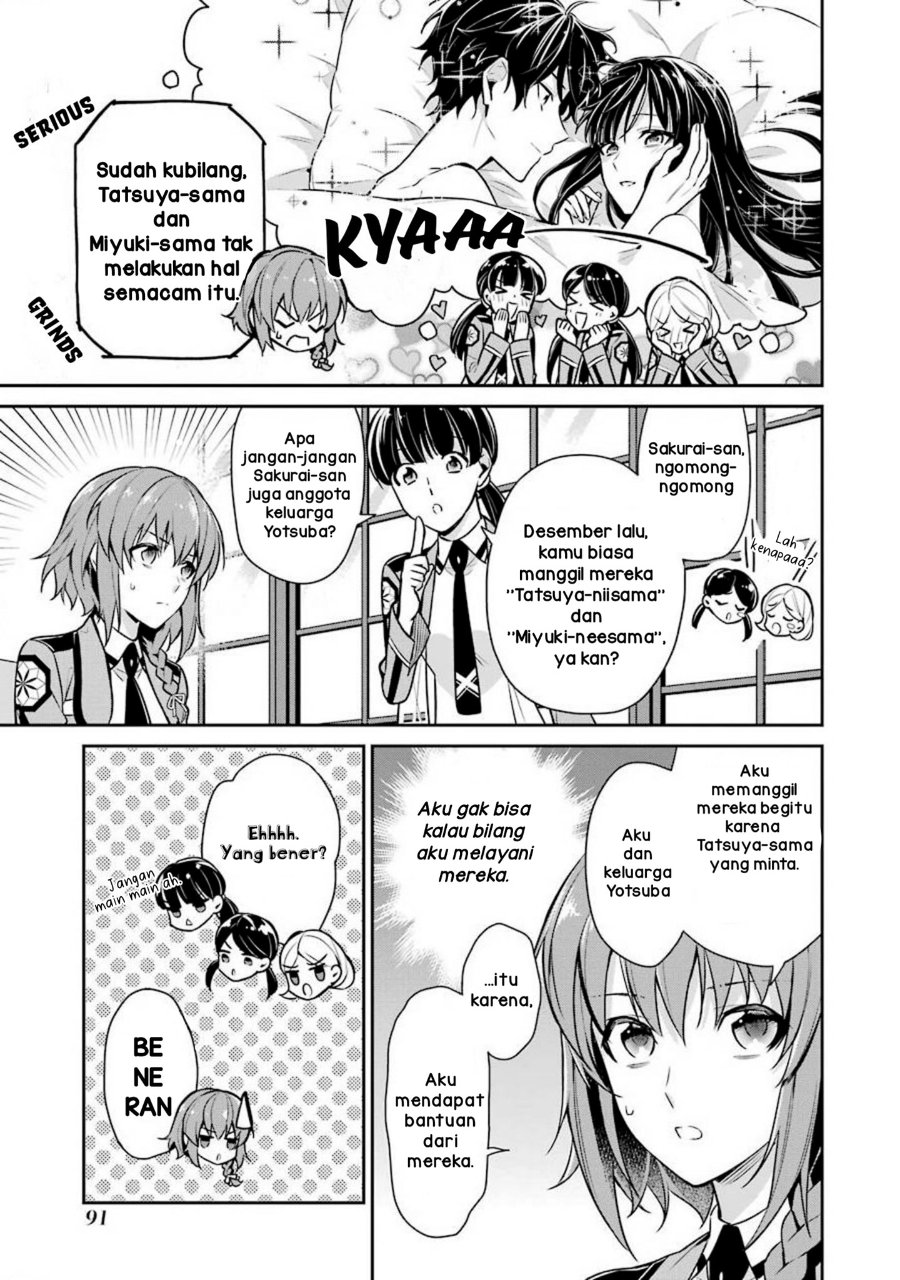 Baca Mahouka Koukou no Rettousei: Shizoku Kaigi-hen - Chapter 3 halaman 27