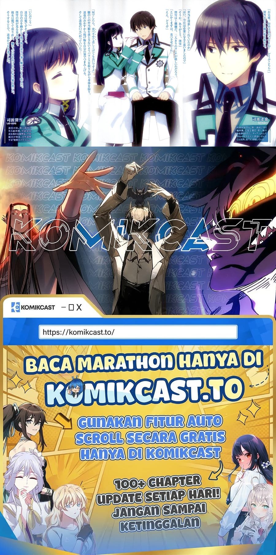 Baca Mahouka Koukou no Rettousei: Shizoku Kaigi-hen - Chapter 3 halaman 35