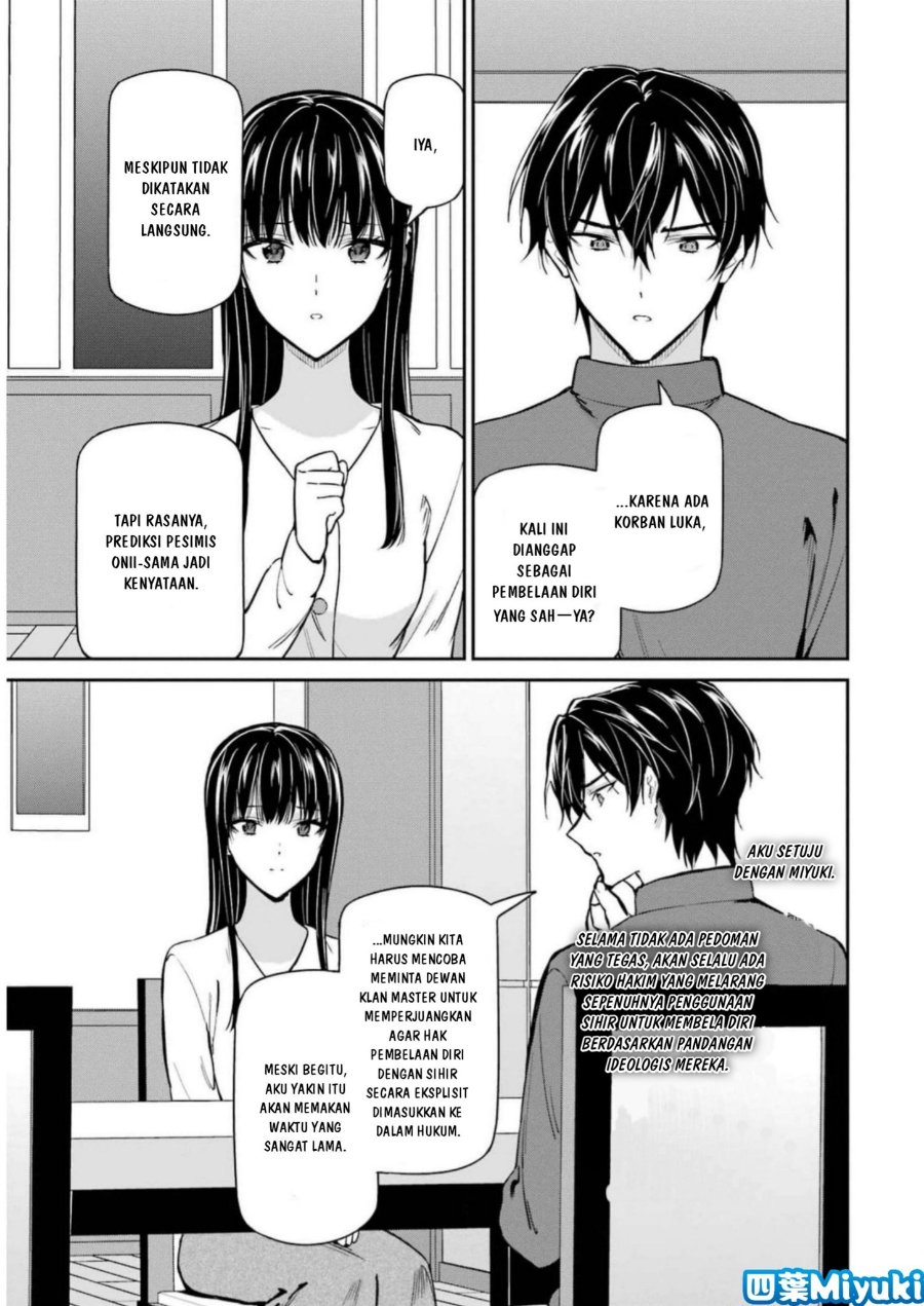 Baca Mahouka Koukou no Rettousei: Shizoku Kaigi-hen - Chapter 34 halaman 12