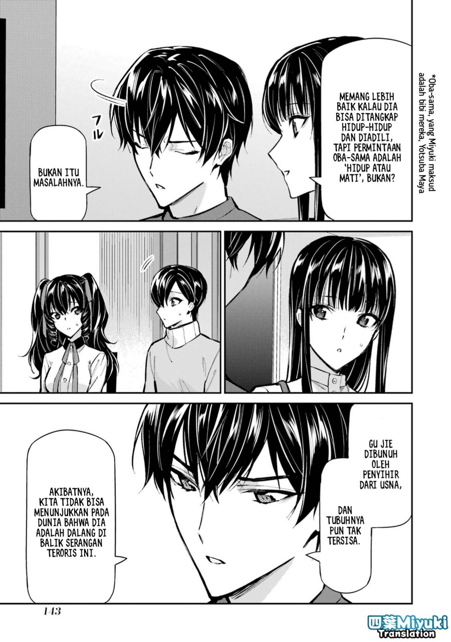 Baca Mahouka Koukou no Rettousei: Shizoku Kaigi-hen - Chapter 50 halaman 15