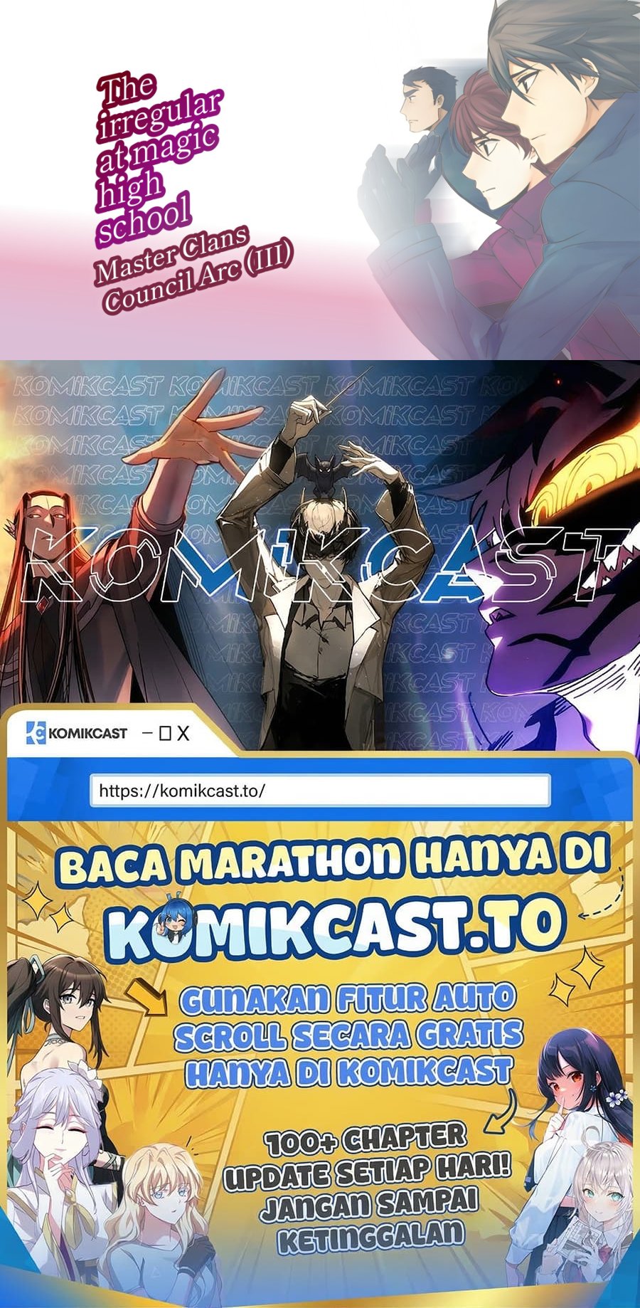 Baca Mahouka Koukou no Rettousei: Shizoku Kaigi-hen - Chapter 51 halaman 25