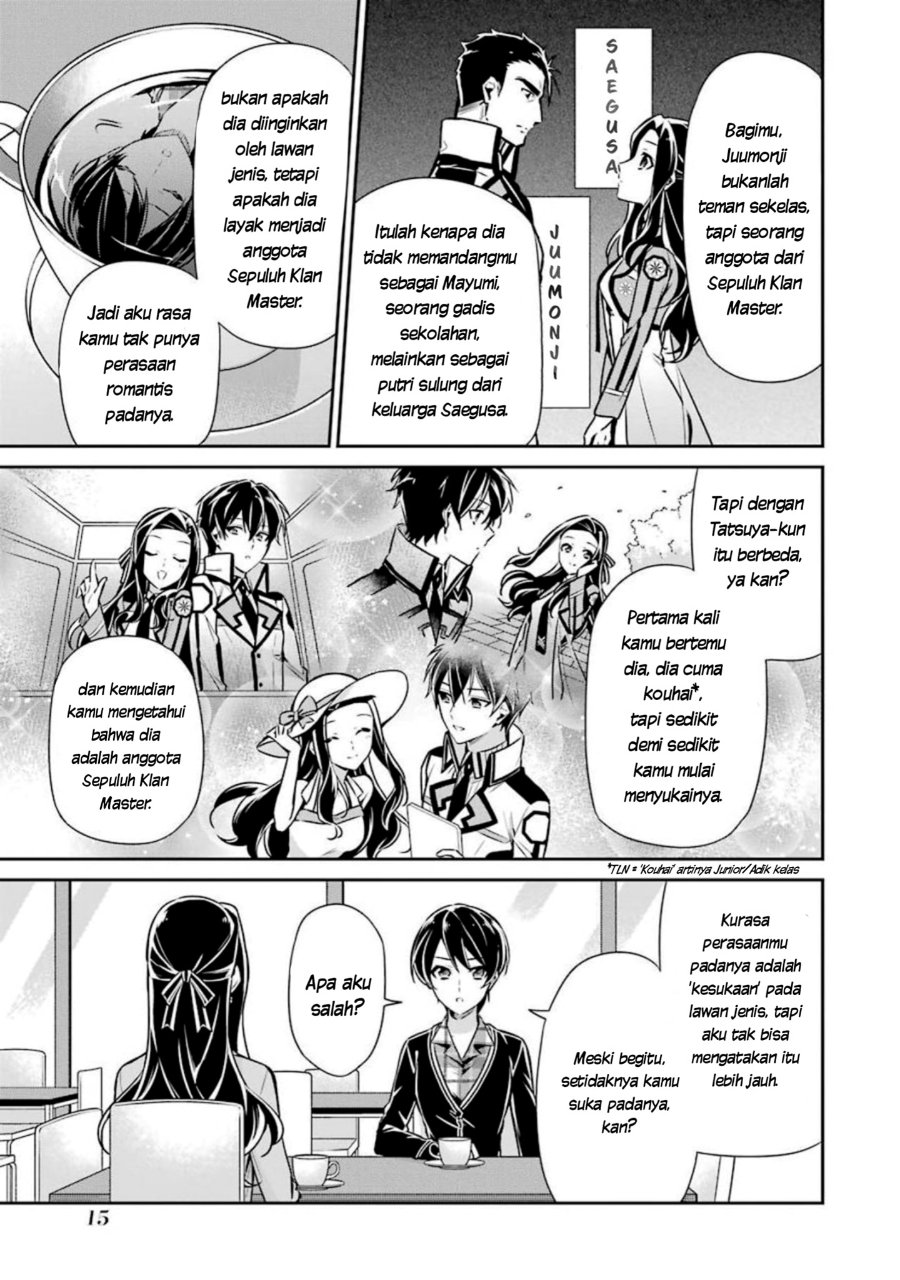 Baca Mahouka Koukou no Rettousei: Shizoku Kaigi-hen - Chapter 6 halaman 14