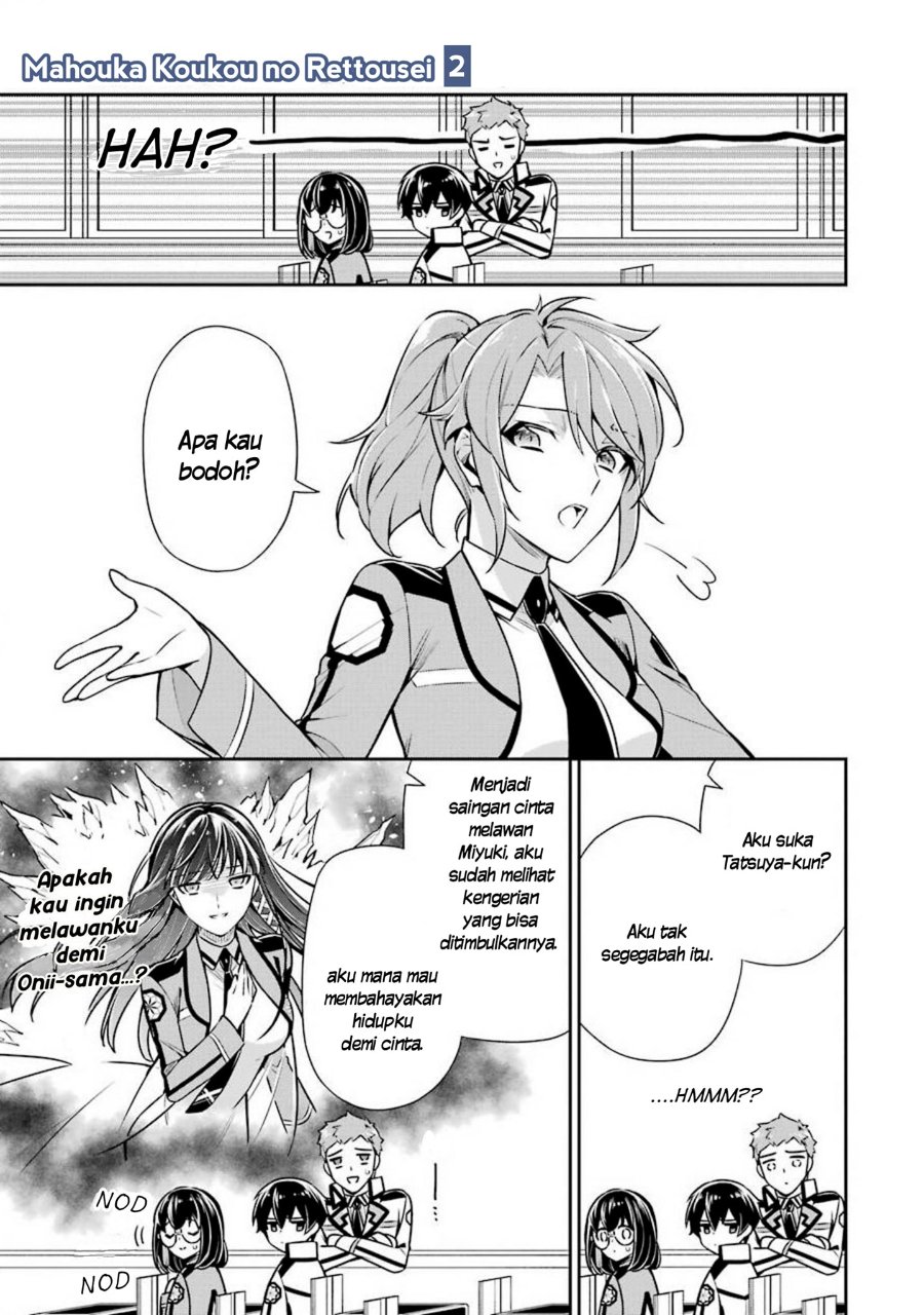 Baca Mahouka Koukou no Rettousei: Shizoku Kaigi-hen - Chapter 9 halaman 25