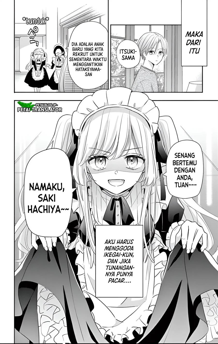 Baca Maid wa Koisuru Hachiya-kun - Chapter 1 halaman 15