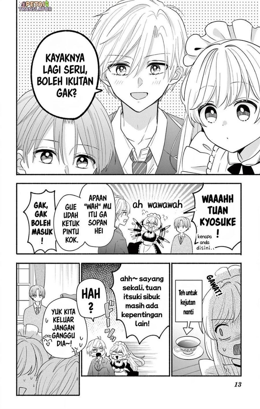 Baca Maid wa Koisuru Hachiya-kun - Chapter 16 halaman 13