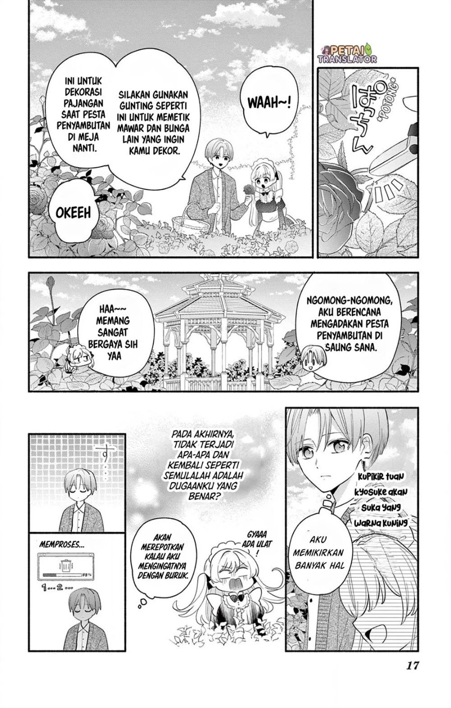 Baca Maid wa Koisuru Hachiya-kun - Chapter 16 halaman 17