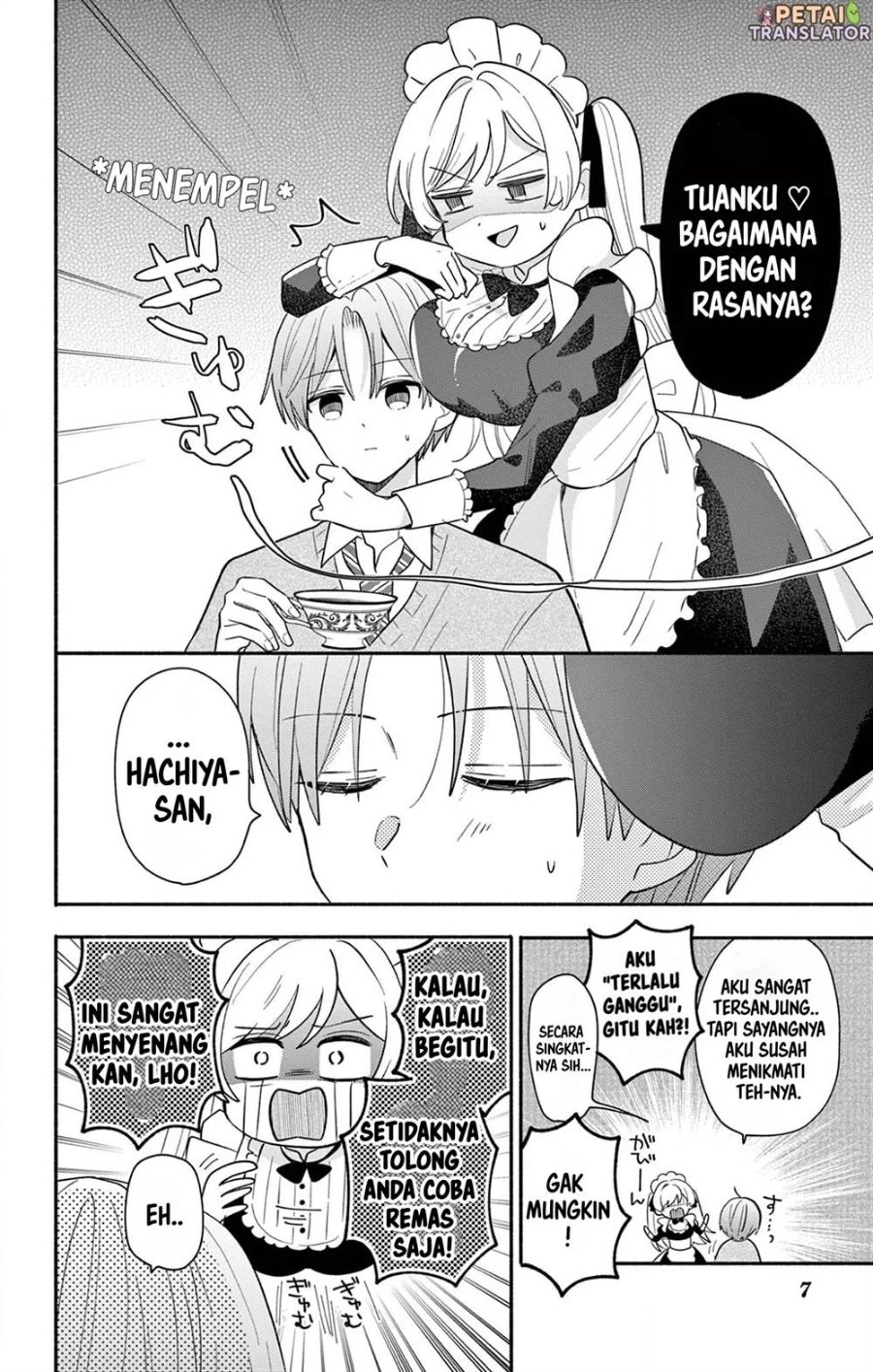 Baca Maid wa Koisuru Hachiya-kun - Chapter 16 halaman 7