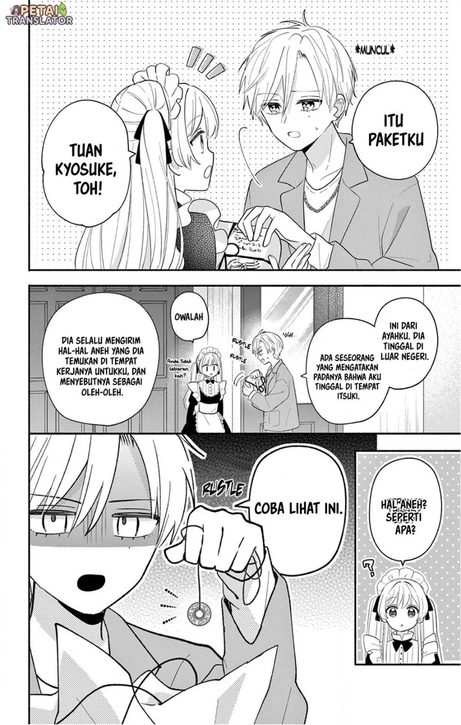 Baca Maid wa Koisuru Hachiya-kun - Chapter 17 halaman 4